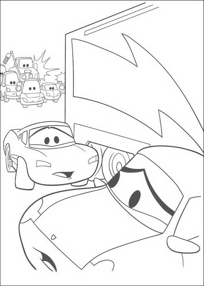 Kids-n-fun.com | Coloring page Cars (Pixar) Cars (Pixar)